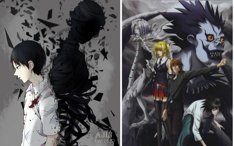 Ajin vs Death Note – Cuộc chơi trí tuệ giữa hai kẻ phản anh hùng