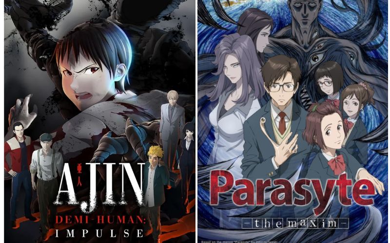 Ajin vs Parasyte – Quái vật bên trong: Bạn hay thù?