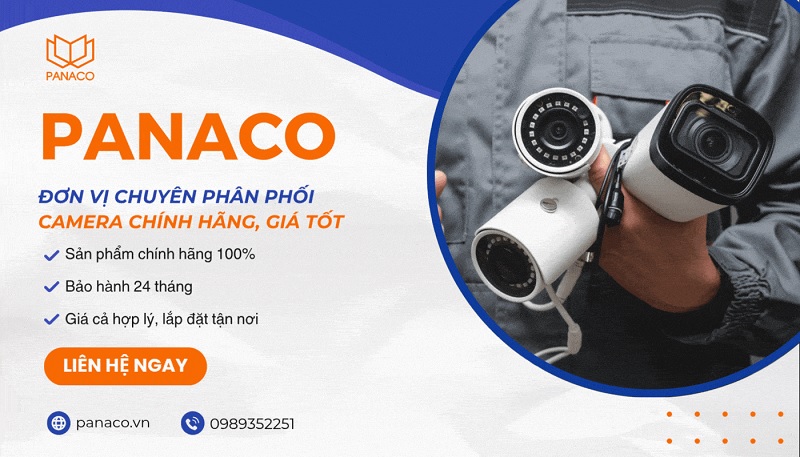 Đại lý phân phối và lắp đặt camera chính hãng PANACO